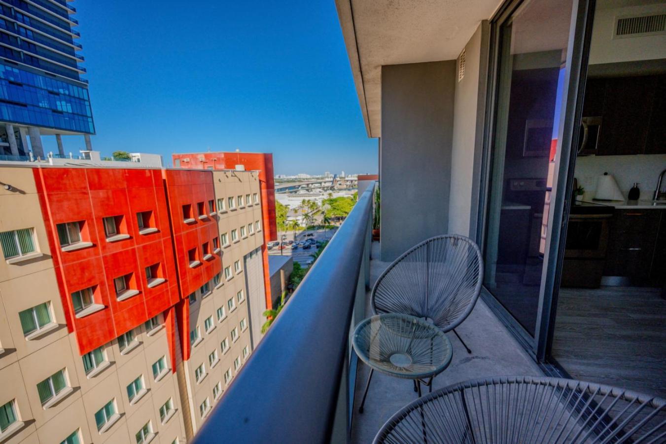 Luxury Loft - Free Parking - Ocean View - Brickell Downtown Apartment Miami Phòng bức ảnh