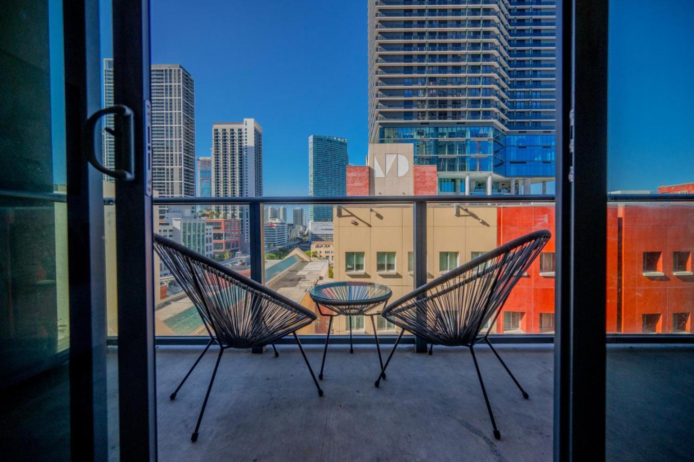 Luxury Loft - Free Parking - Ocean View - Brickell Downtown Apartment Miami Phòng bức ảnh
