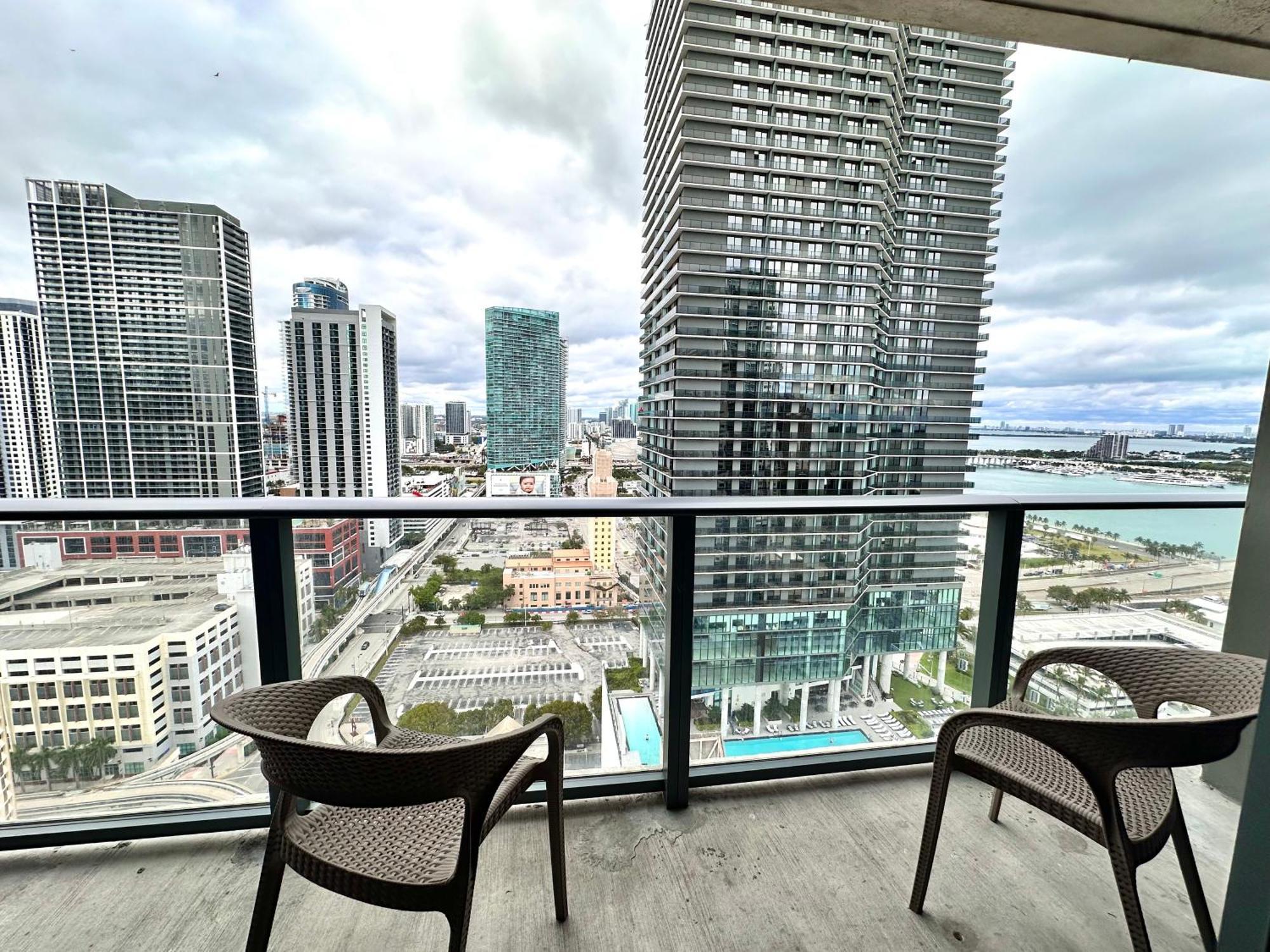Luxury Loft - Free Parking - Ocean View - Brickell Downtown Apartment Miami Phòng bức ảnh